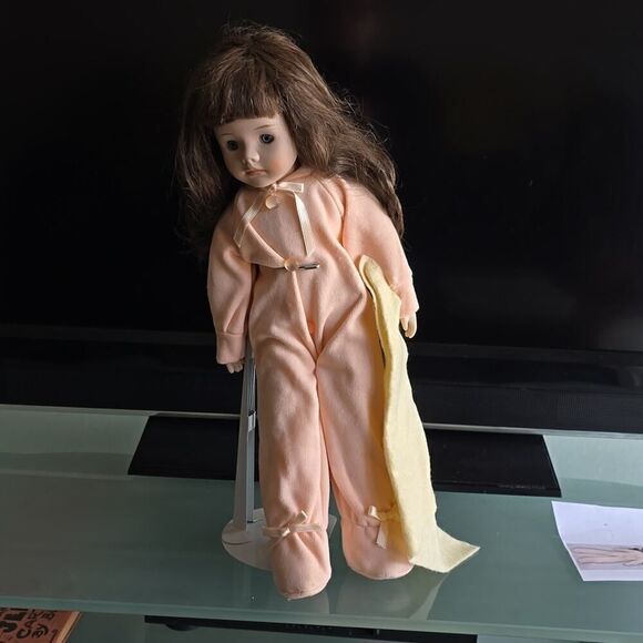 House of Lloyd Porcelain Doll Pajama Baby - Picture 6 of 6